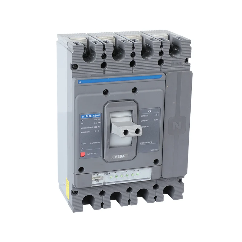 MCCB circuit breaker WLM8E-630H-4300 WLM8E Series electronic circuit breaker Molded Case Circuit Breaker 630a mccb low voltage circuit breaker Gallery image 5