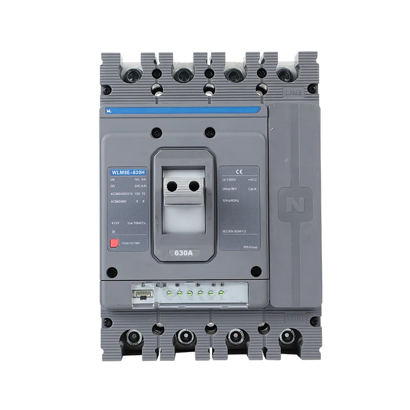 MCCB circuit breaker WLM8E-630H-4300 WLM8E Series electronic circuit breaker Molded Case Circuit Breaker 630a mccb low voltage circuit breaker Gallery image 8